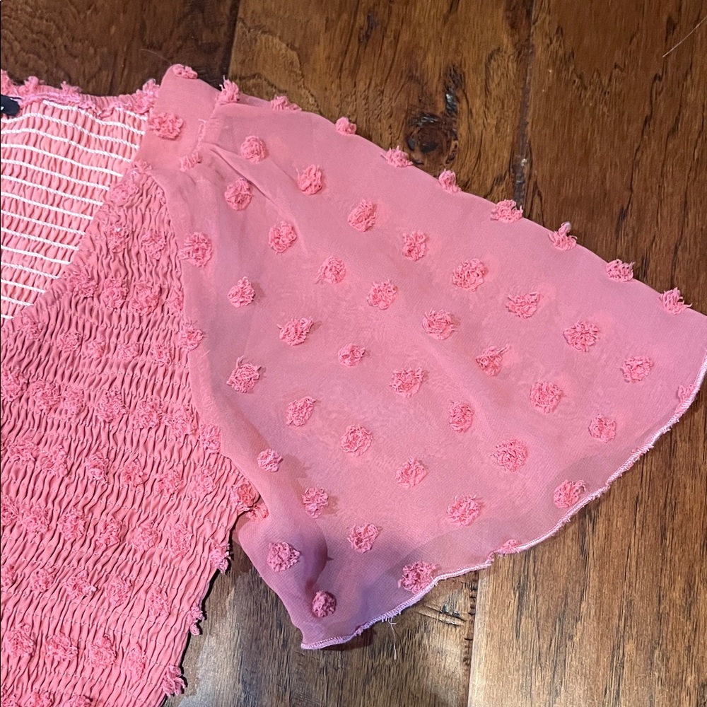Pink Ruffle Dress - Picture 3 of 5